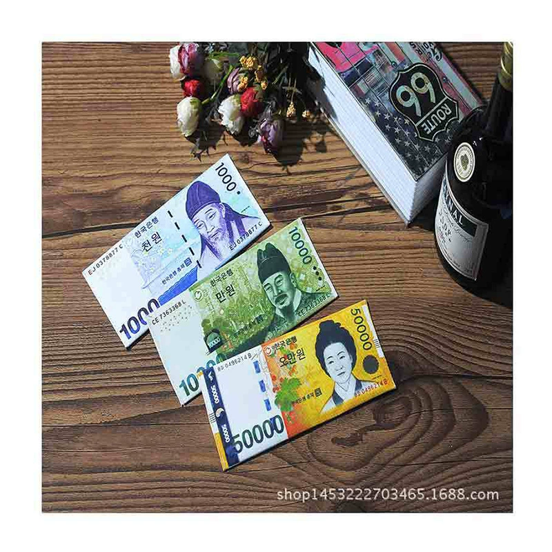 Creative coins, wallet for men and women, print