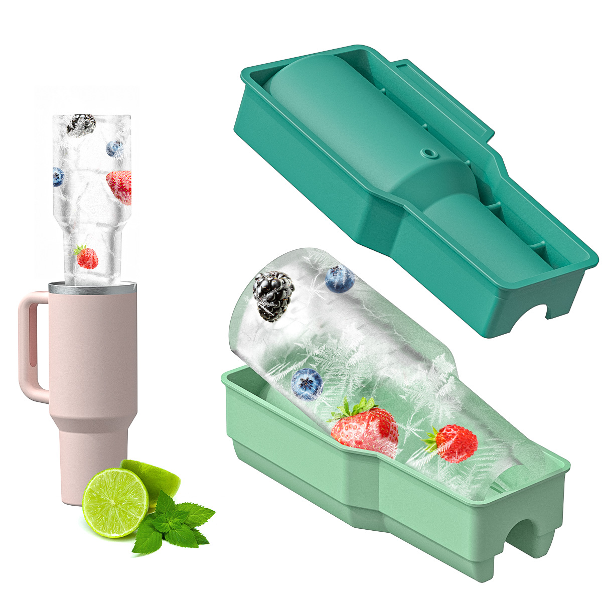 Venta caliente Stanley Ice Cera 4 en 1 Stanley Molde stanley Ice Cera de gran capacidad para 20 30 40OZ