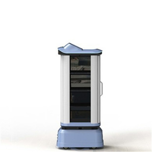 Take the delivery to sell robot factory hospital drugs all from the robot distribution office elevator hotel