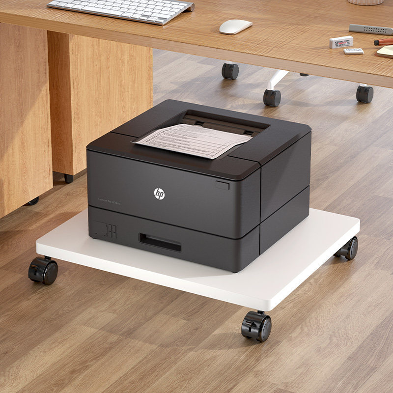 Desktop Computer Host Stand with Wheels, Movable Under-Desk Base, Printer Storage Rack, Floor-Standing Tray Stand Desktop Computer Host Stand with Wheels, Movable Under-Desk Base, Printer Storage Rack, Floor-Standing Tray Stand
