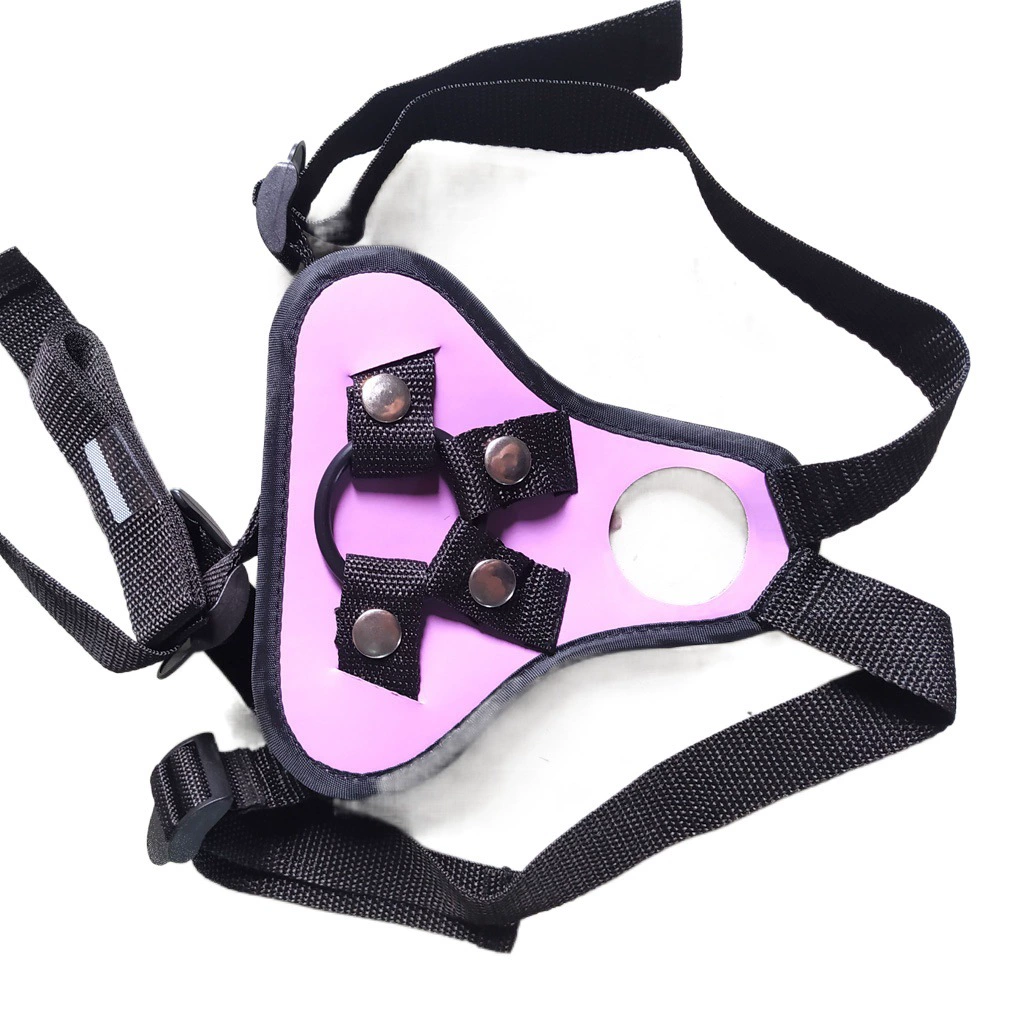 Симулятор фаллоимитатор для защиты талии Носить мужские женские лесбиянки фиолетовые кожаные брюки les Секс-удовольствие