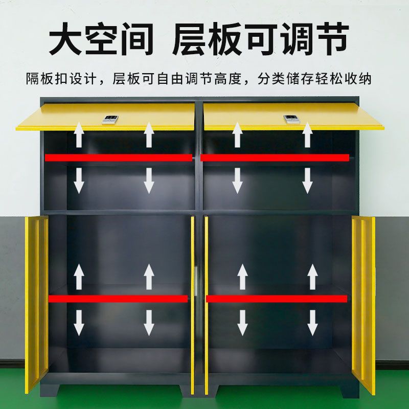 Gabinete de almacenamiento de garaje Gabinete de almacenamiento de estacionamiento Gabinete de almacenamiento de garaje subterráneo a prueba de humedad Gabinete de almacenamiento de sótano Gabinete de herramientas de estacionamiento