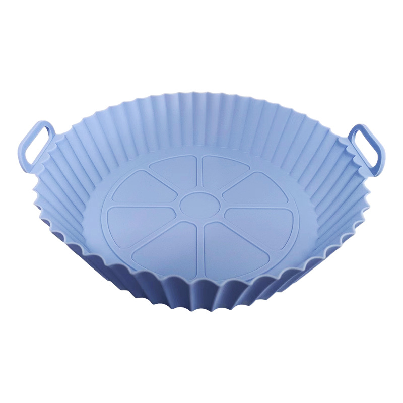 일반형 [70g 원형 실리콘 베이킹 팬] 20*17.5*5cm 파스텔 블루