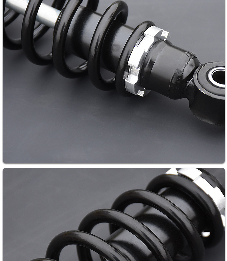 Electric Vehicle Rear Shock Absorber Simple Model with Thickened Modified Spring, Electric Bike Bicycle Shock Absorber Accessories