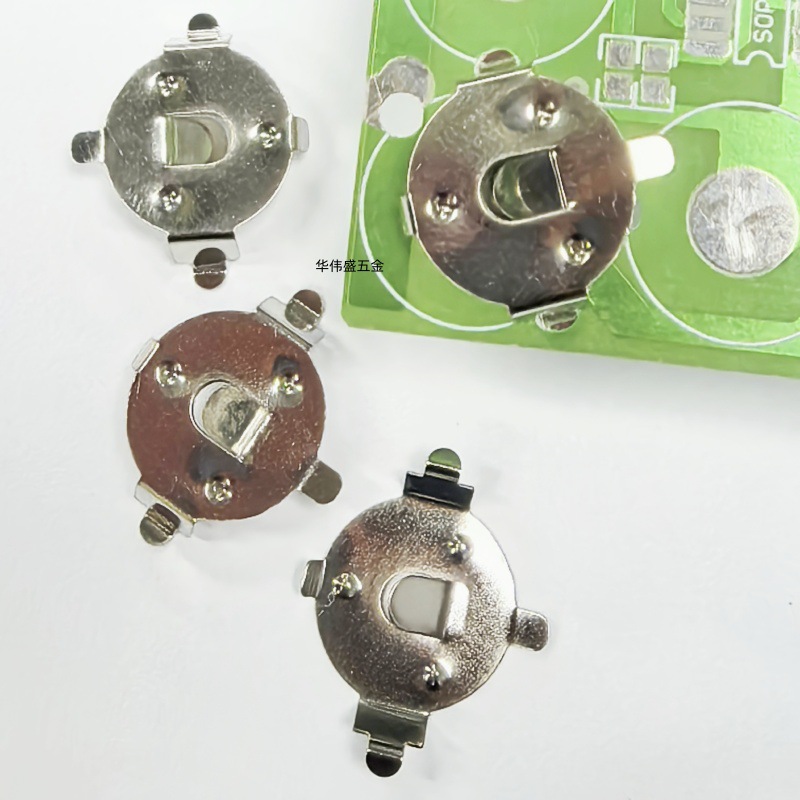 钮扣AG10电池扣    AG10电池座  钮扣电池弹片     电池正极片