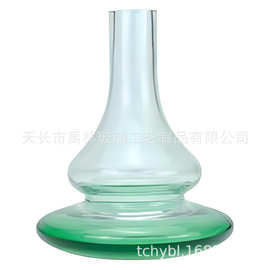 制作水烟 玻璃瓶厚款大号底宽圆嘴外贸中东阿拉伯酒吧夜场 水烟壶