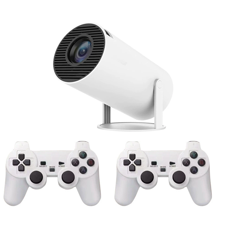 Игровая консоль для дома, компактный ручной проектор, интерактивный беспроводной джойстик, семейное взаимодействие