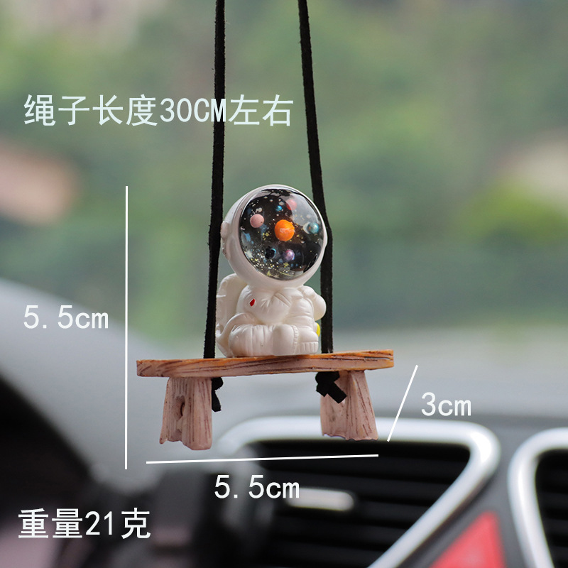 Wholesale a generation of creative astronaut car accessories car hanging car interior pendant car pendant car Crane
