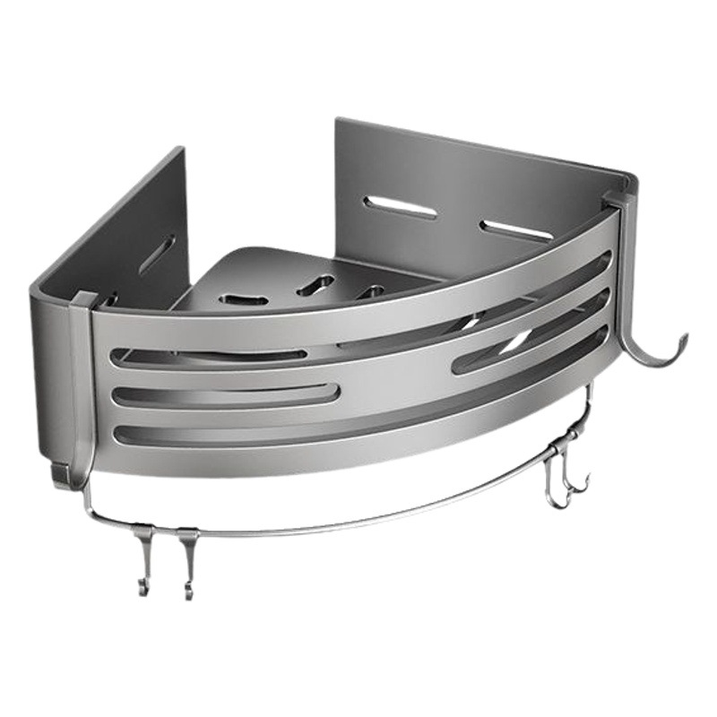 FUENTE Rack de almacenamiento de baño de fábrica ponche libre baño estante de la esquina cuarto de ducha inodoro triángulo rack