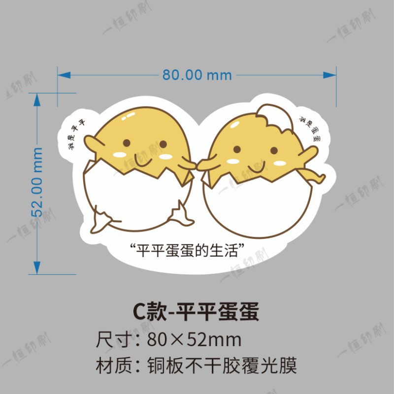 C 편평한 빛 80x52mm 1000