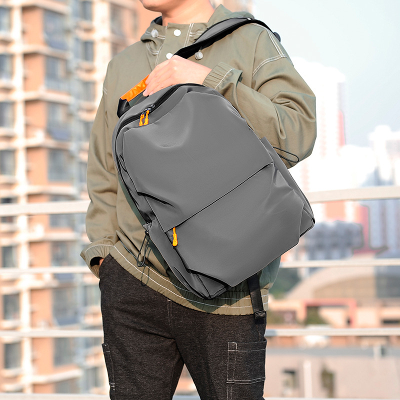 Bolsa de computadora de viaje de negocios transfronterizos de alta capacidad de moda bolsa de viaje al aire libre multifuncional simple mochila de ocio para estudiantes