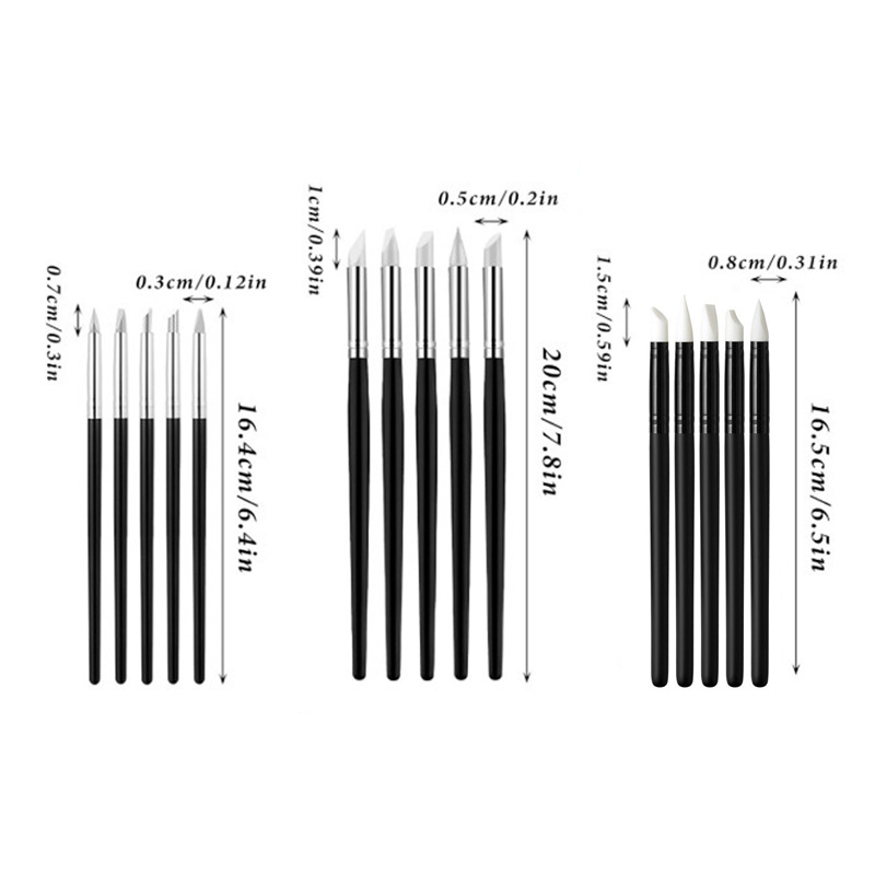 해외 직구 인기 상품 15종 실리콘 펜 세트 [B]