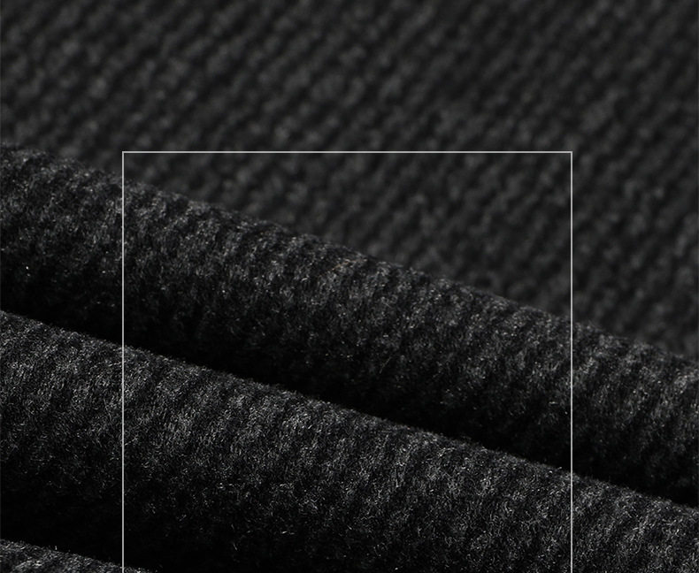 Áo vest nam dáng ôm cổ vest một hàng hai cúc chất liệu len pha lụa tơ tằm Lyocell — Xám đậm chi tiết 3