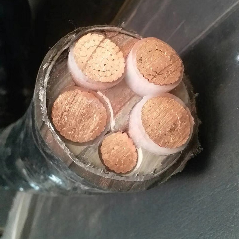 亚强电线电缆厂家YJV4*70+1*35架空5芯70平方铜芯电缆线 电力电缆