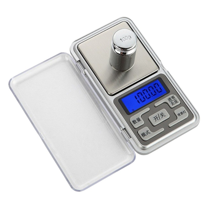 High-Precision Digital Scale 0.01g Small Gram Scale Gold Jewelry Scale Portable Mini Digital Jewelry Gram Scale