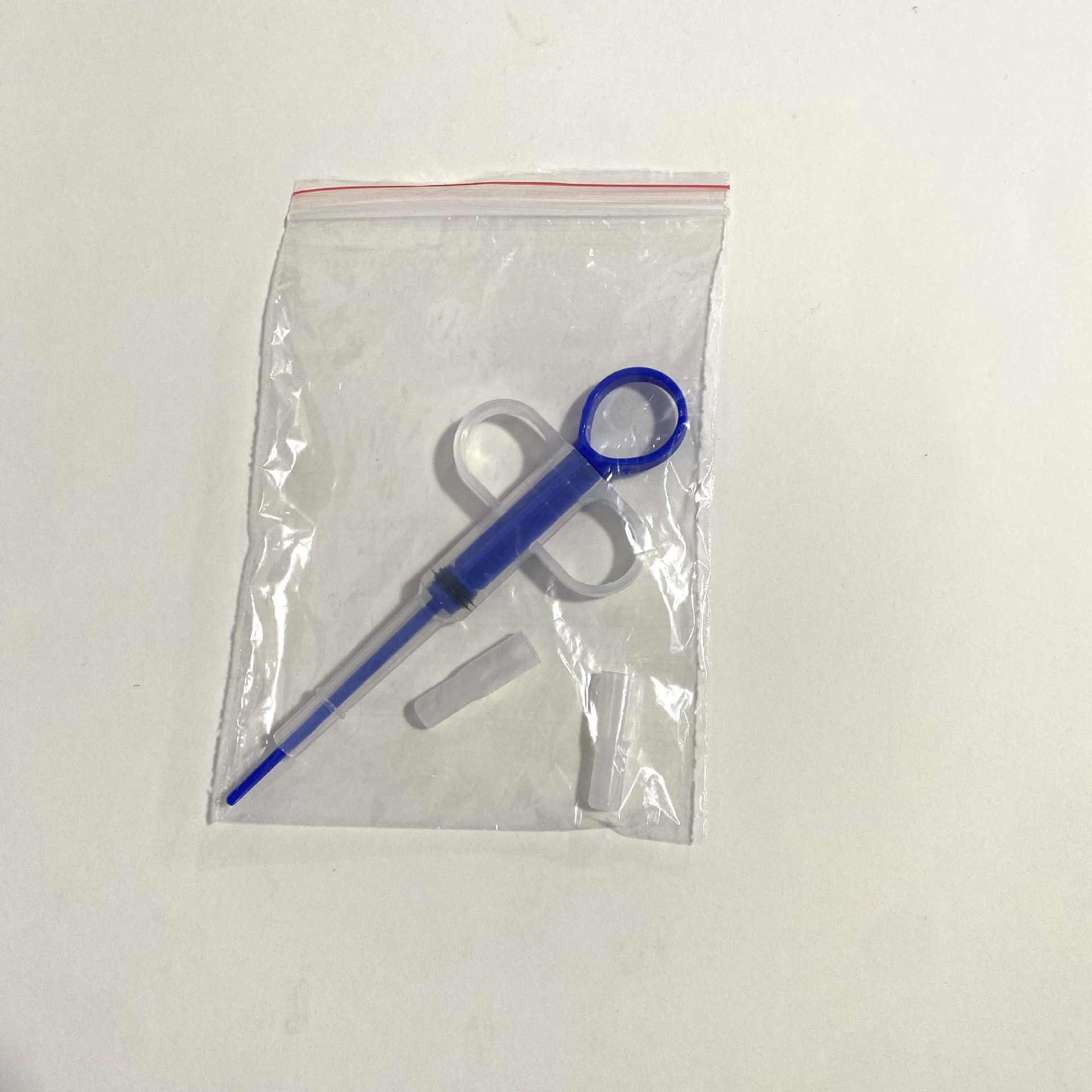 파란색 OPP 봉투 (양면 실리콘)