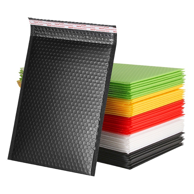 Película aluminizada bolsa de sobres de burbujas exprés bolsa de embalaje de espuma a prueba de golpes bolsa autoadhesiva bolsa de burbujas exprés engrosada