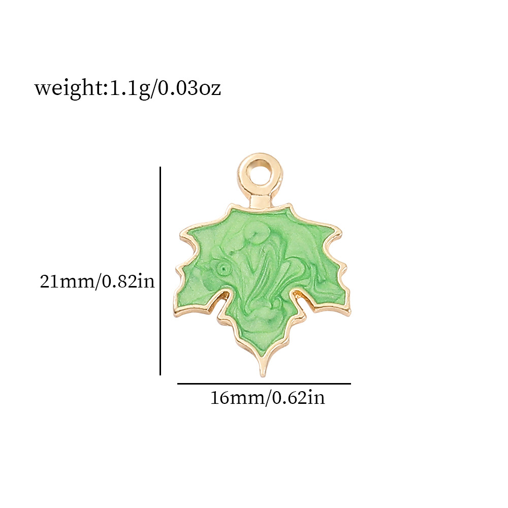 녹색 메이플 리프 [PJ1266]