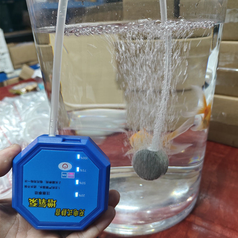Akvarium üçün şarj edilə bilən oksigen nasosu, səssiz