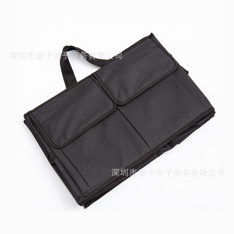 Car Oxford Cloth Storage Bag Car Trunk Organizer Storage Box Foldable Car Storage Bag Storage Box