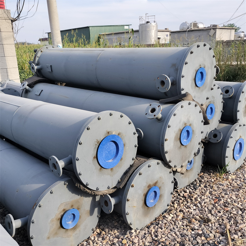 二手石墨冷凝器 二手工业冷却设备 100平方冷凝器