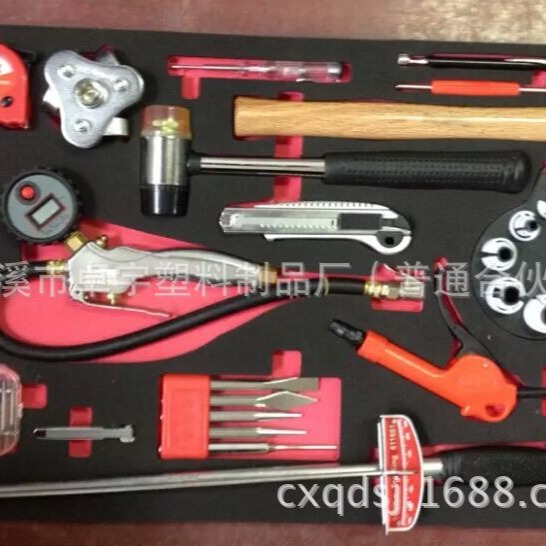 厂家直销eva工具内衬 套装工具车卡位托盘五件套