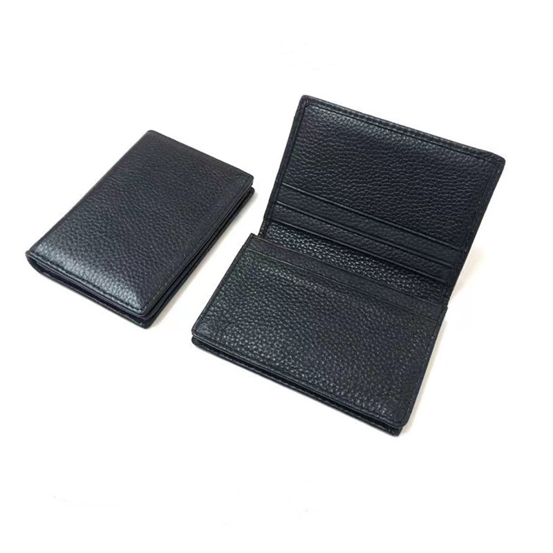 leather card holder for business cards