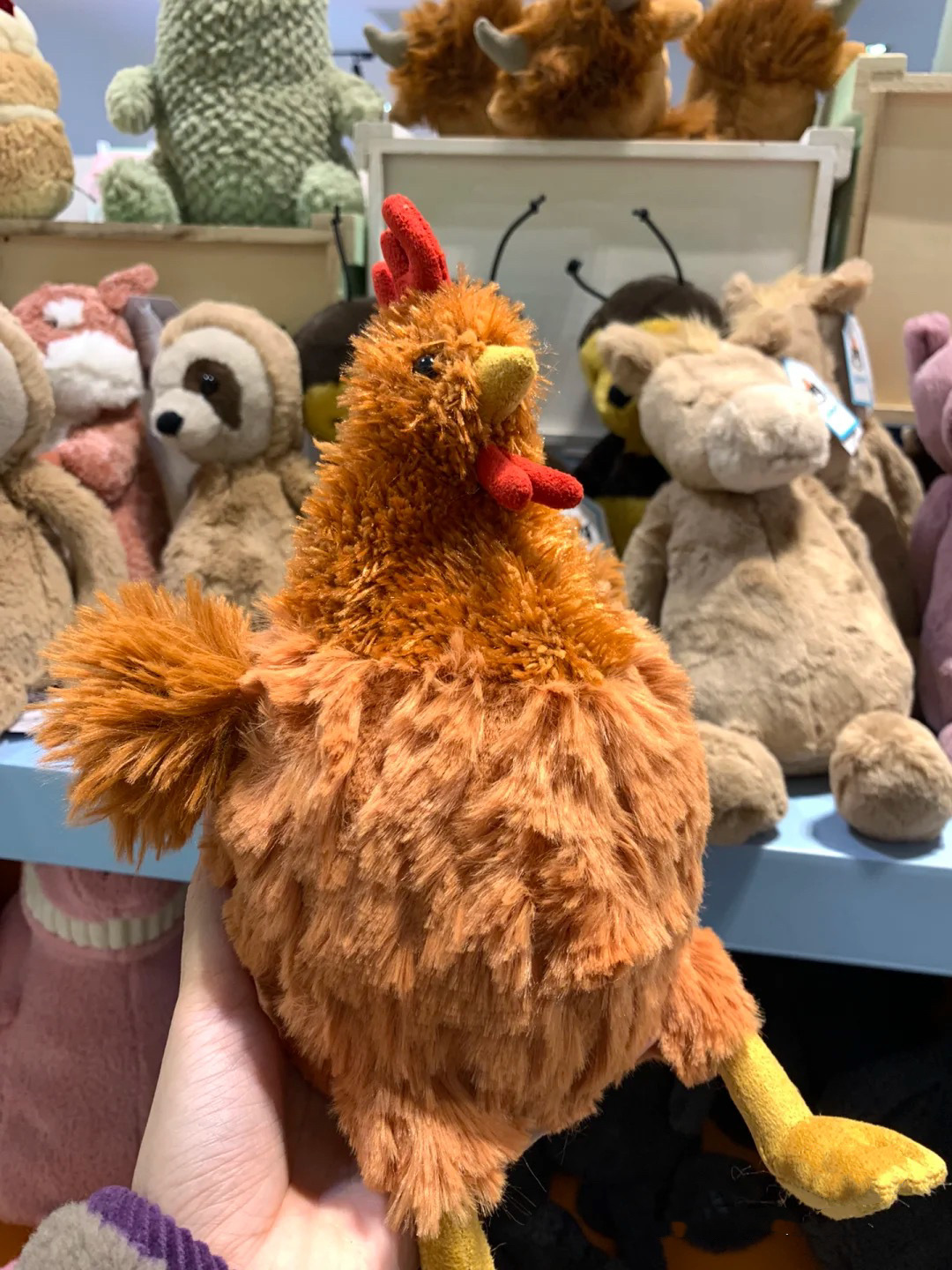 Cecile Plush Hen Toy