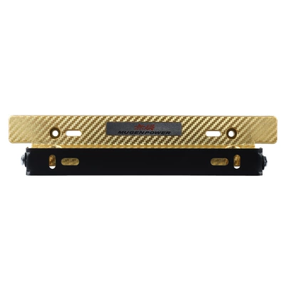 slot labeling license plate frame, License plate holder/license plate holder - gold