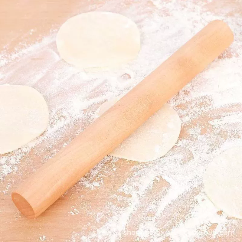 Manufacturer wholesale pine rolling pin size, pressing stick household dumpling skin, solid wood rolling stick pastry tool