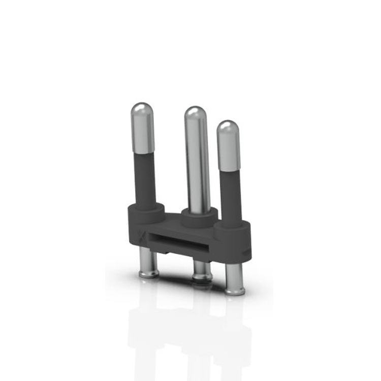 巴西三插 半包胶(三级半包胶 ac头 电源线头)