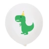 White dinosaur, 12inch, 8 gram