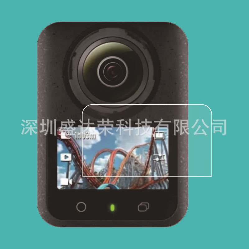 适用大疆Osmo 360全景相机钢化膜弧边大疆osmo360玻璃膜DJI osmo|undefined