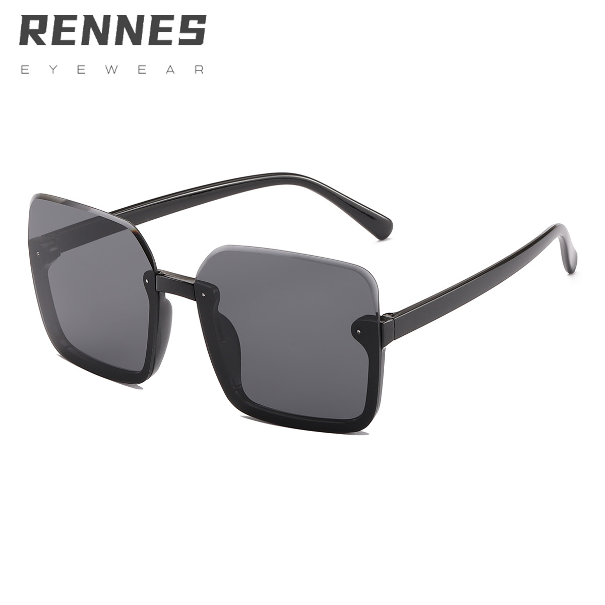 2021 nueva moda ins Internet Celebrity gafas de sol ligeras y cómodas gafas de sol simples de la calle de las mujeres gafas de sol
