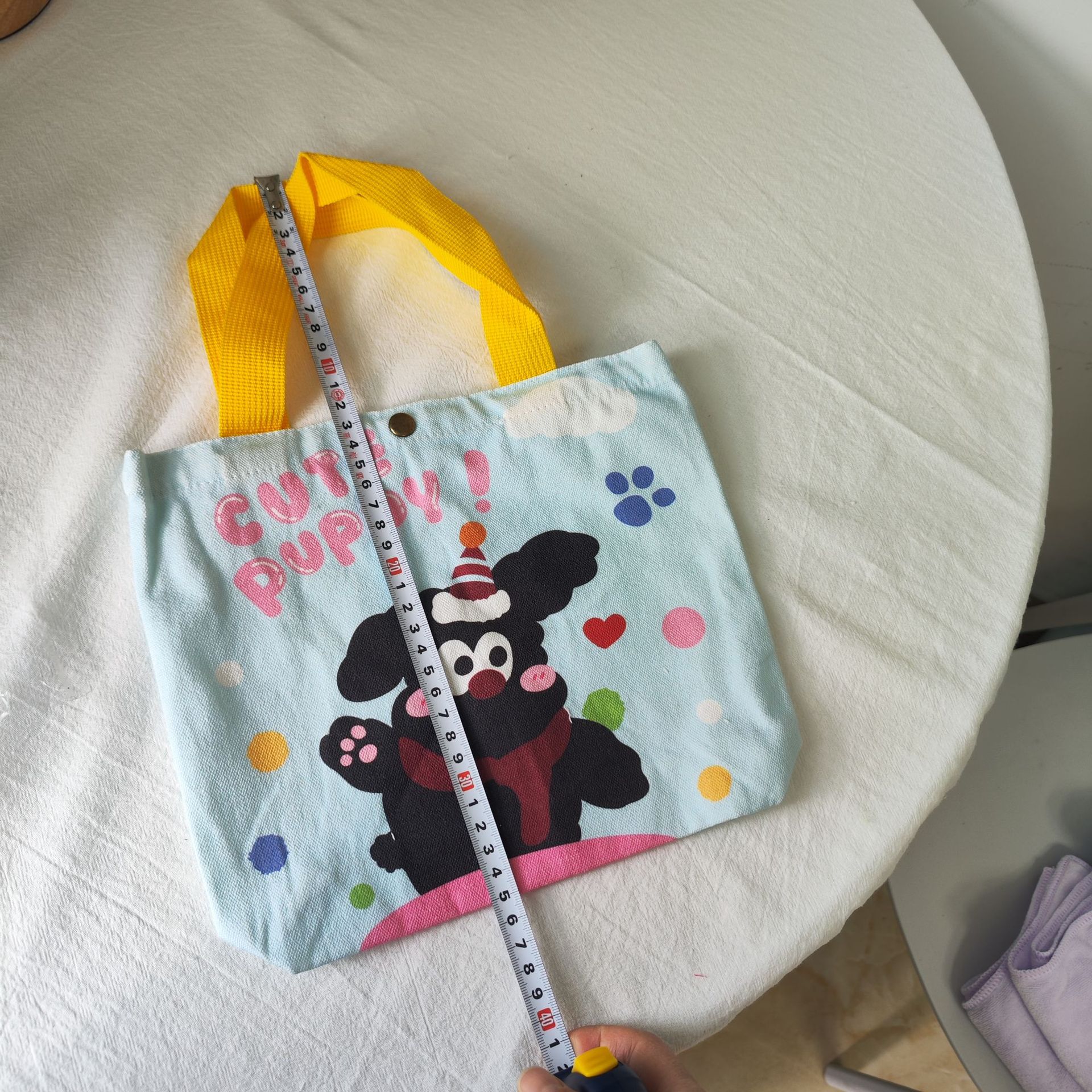 Bolsa de lona, bolsa de lona de dibujos animados, bolsa de mano, bolsa de almuerzo, bolsa de mano simple, bolsa de viaje para oficina image 24