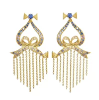 Shepei Jewellery 2025 новый круглый 4 мм инкрустированный цветной сапфир серьги высокого класса легкий и роскошный национальный прилив серьги