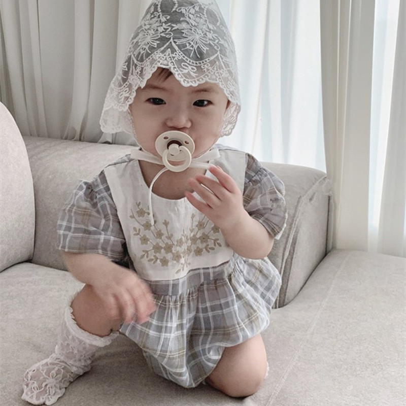 [Exempt de correo] ins bebé princesa bolsa de culo ropa de escalada de verano coreana baby overcoat niñas bebé bordado chaqueta