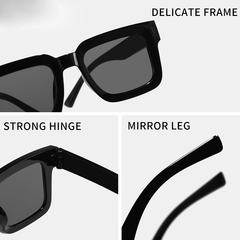 2023 nueva caja de gafas de sol estilo europeo y americano ins gafas de sol a prueba de rayos UV gafas de sol de conducción 97151