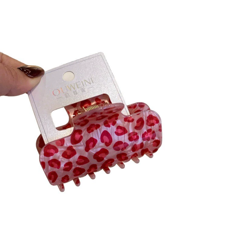 Big crab pin, hairgrip, sophisticated shark, new color, french style, light luxury style