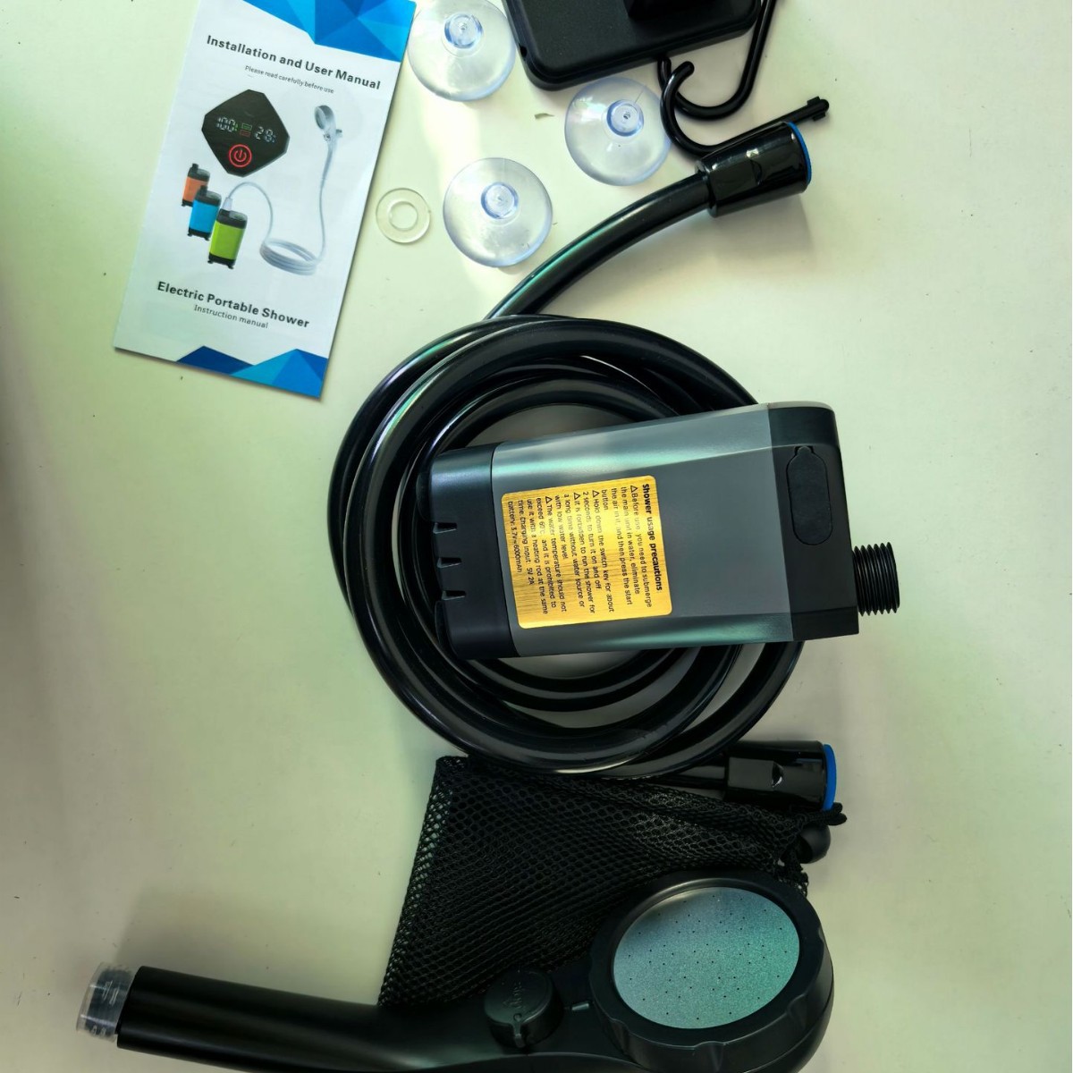 Baño al aire libre artefacto al aire libre sitio de construcción dormitorio simple ducha eléctrica dormitorio rural hogar ducha portátil