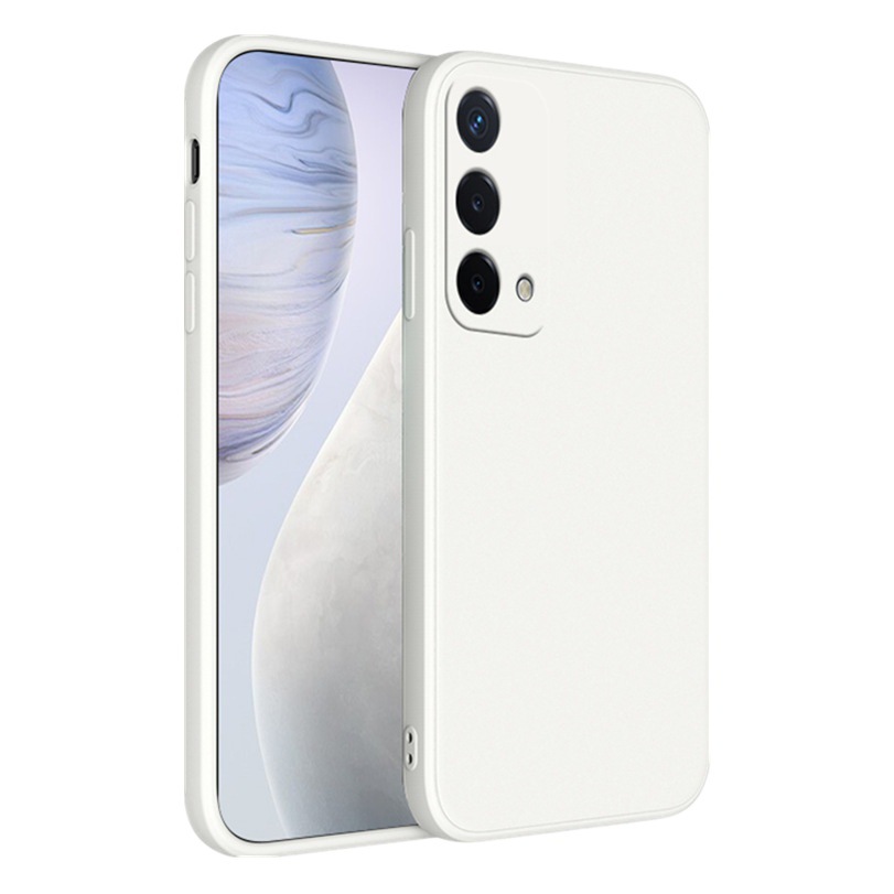 Aplicable a OPPO Reno10pro International cubo líquido de silicona A78 todo incluido borde recto Reno8T teléfono caso