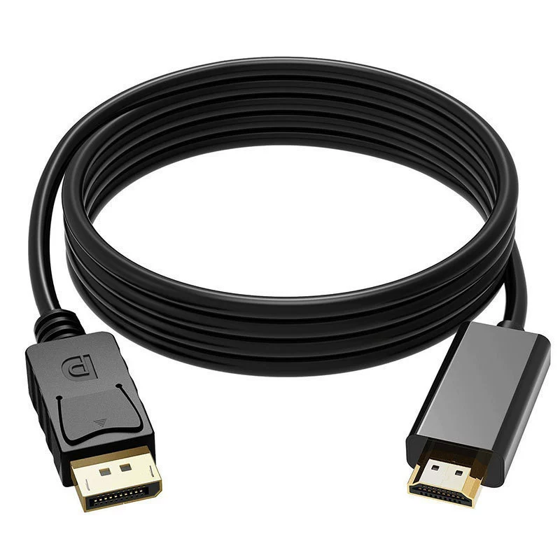 Оптовый DisplayPort к HDMI 1.8м DP к HDMI линия кабель конверсия 4K HD