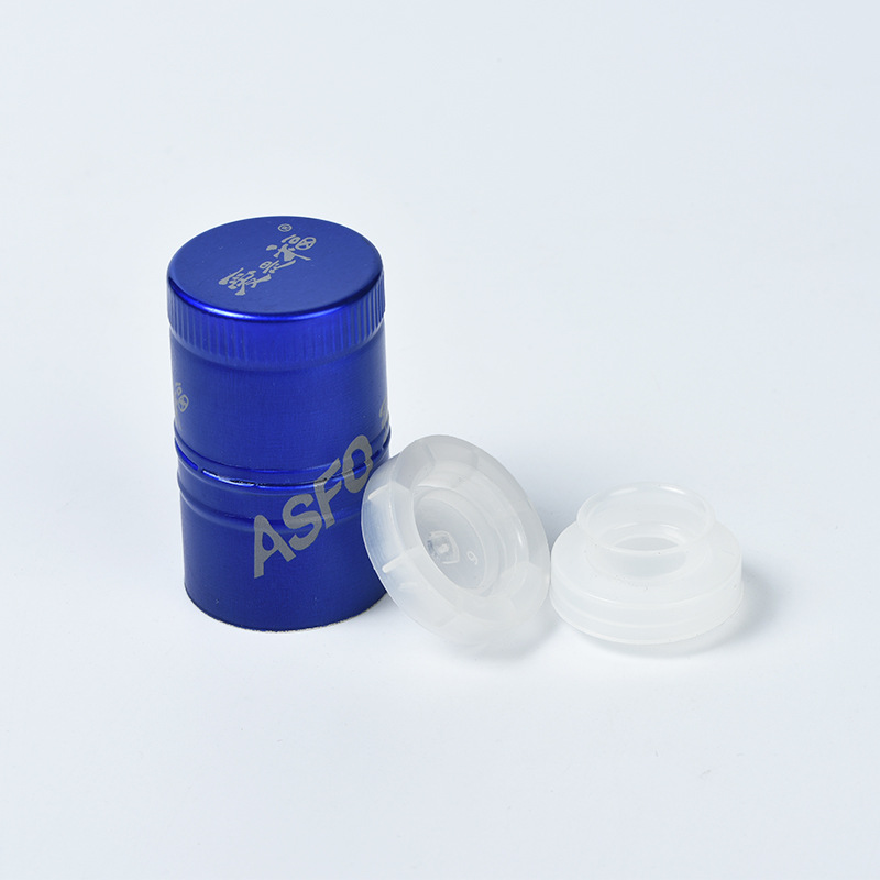 Fábrica al por mayor anti-robo cubierta de aceite de oliva 3052 boca en espiral tapa de botella de aluminio cubierta de aceite de camelia cubierta de sellado de metal