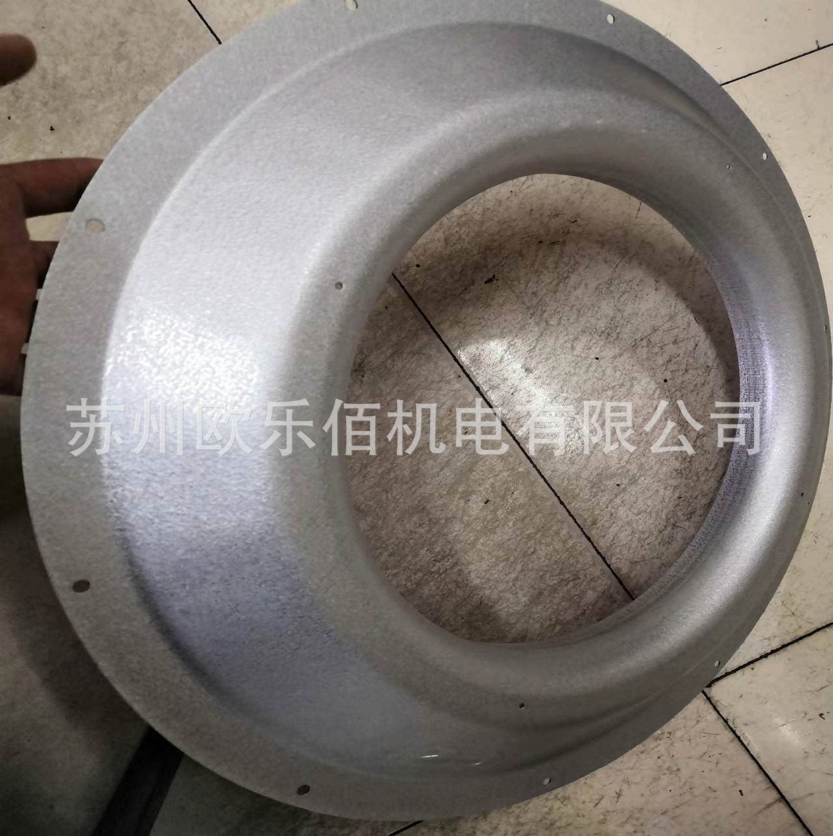 优惠供应FFU500净化风机铝叶轮喇叭口导风圈导流圈集风器安装方便