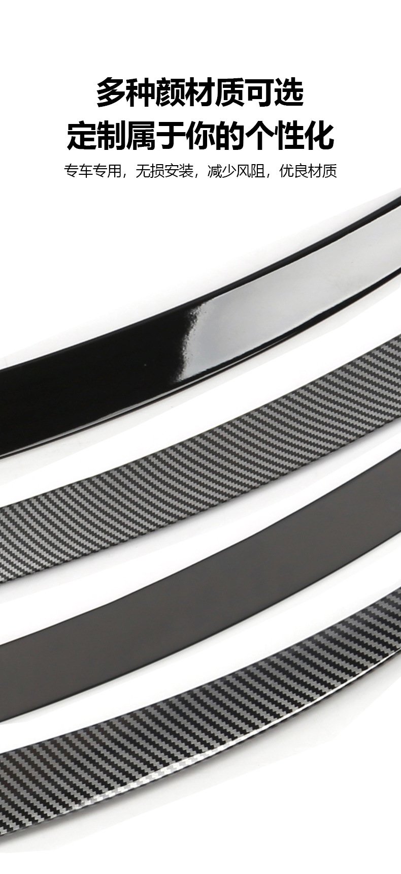 Suitable for Tesla's New Model Y Original Rear Wing Model Y Juniper Accessories Car Modification