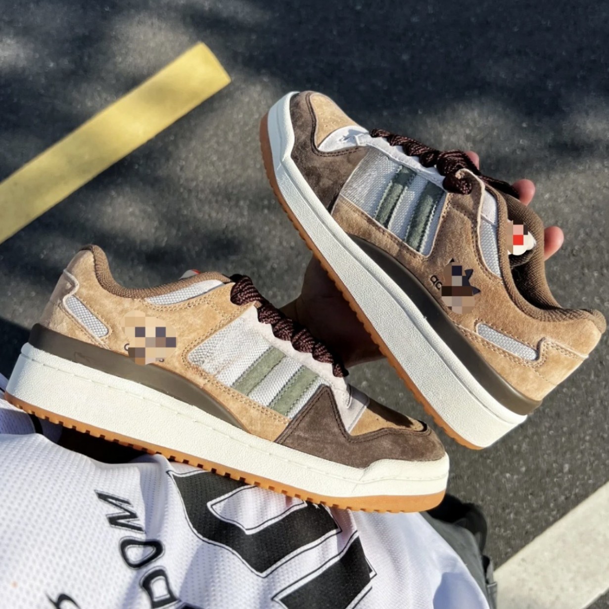 Forum 84 retro sneakers, classic non-slip and wear-resistant sports sneakers, unisex college style casual sneakers