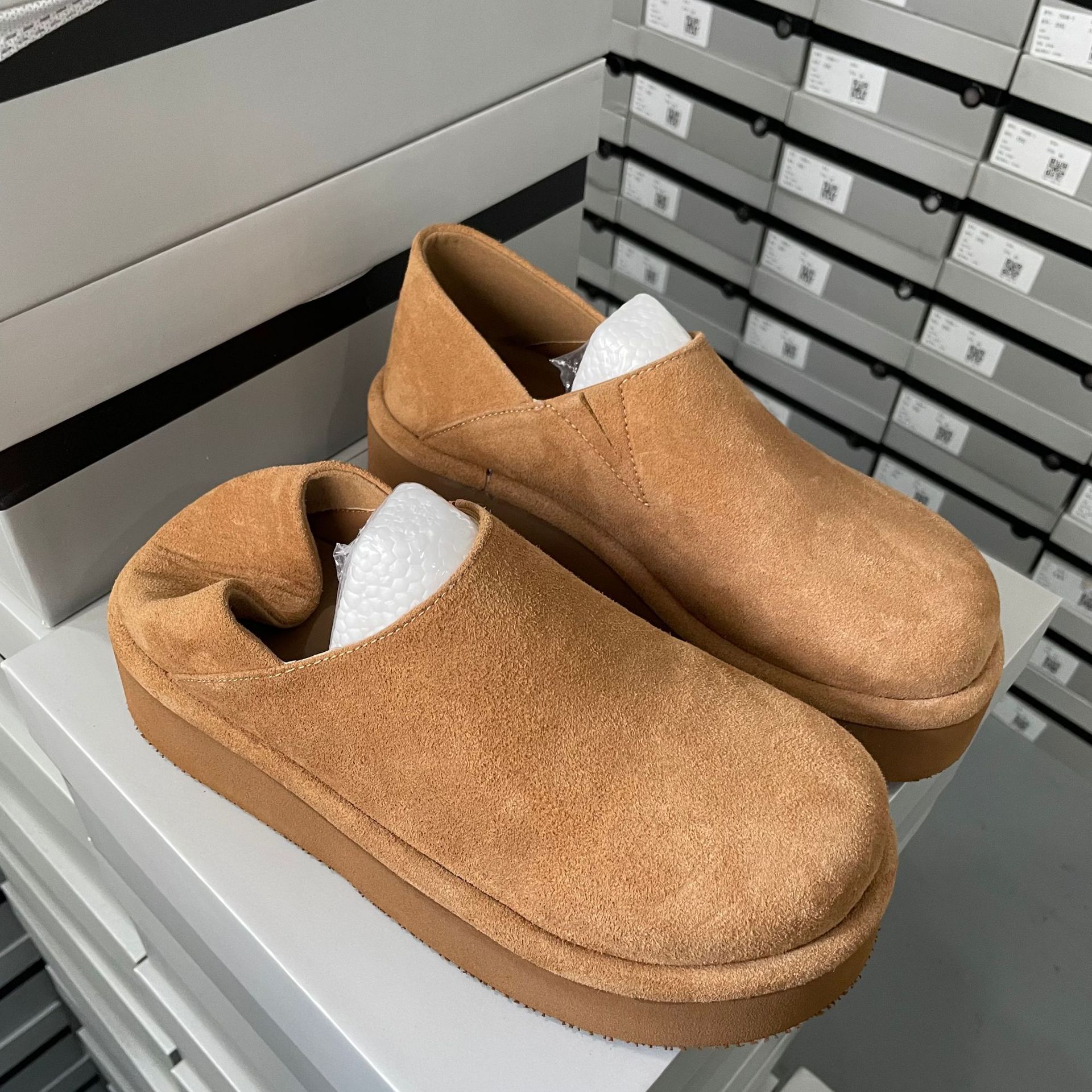 Mocassini slip-on da donna in vera pelle scarpe casual comode_voghion.com