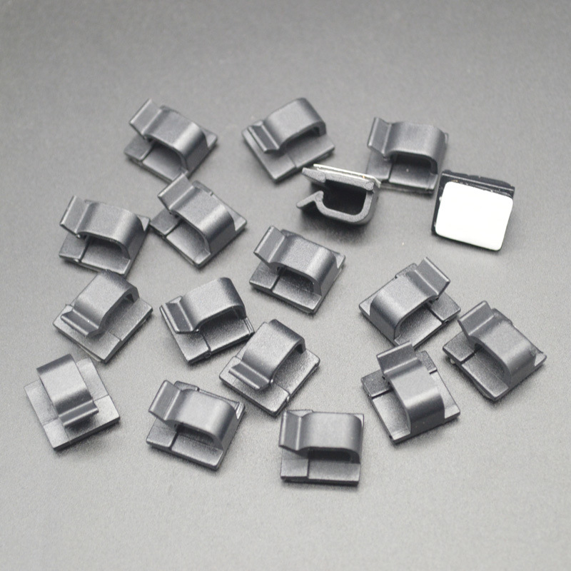 self-adhesive driving recorder wind-up clamp wire network cable plastic r-shaped line card solid clasp home clothing cloth clasp