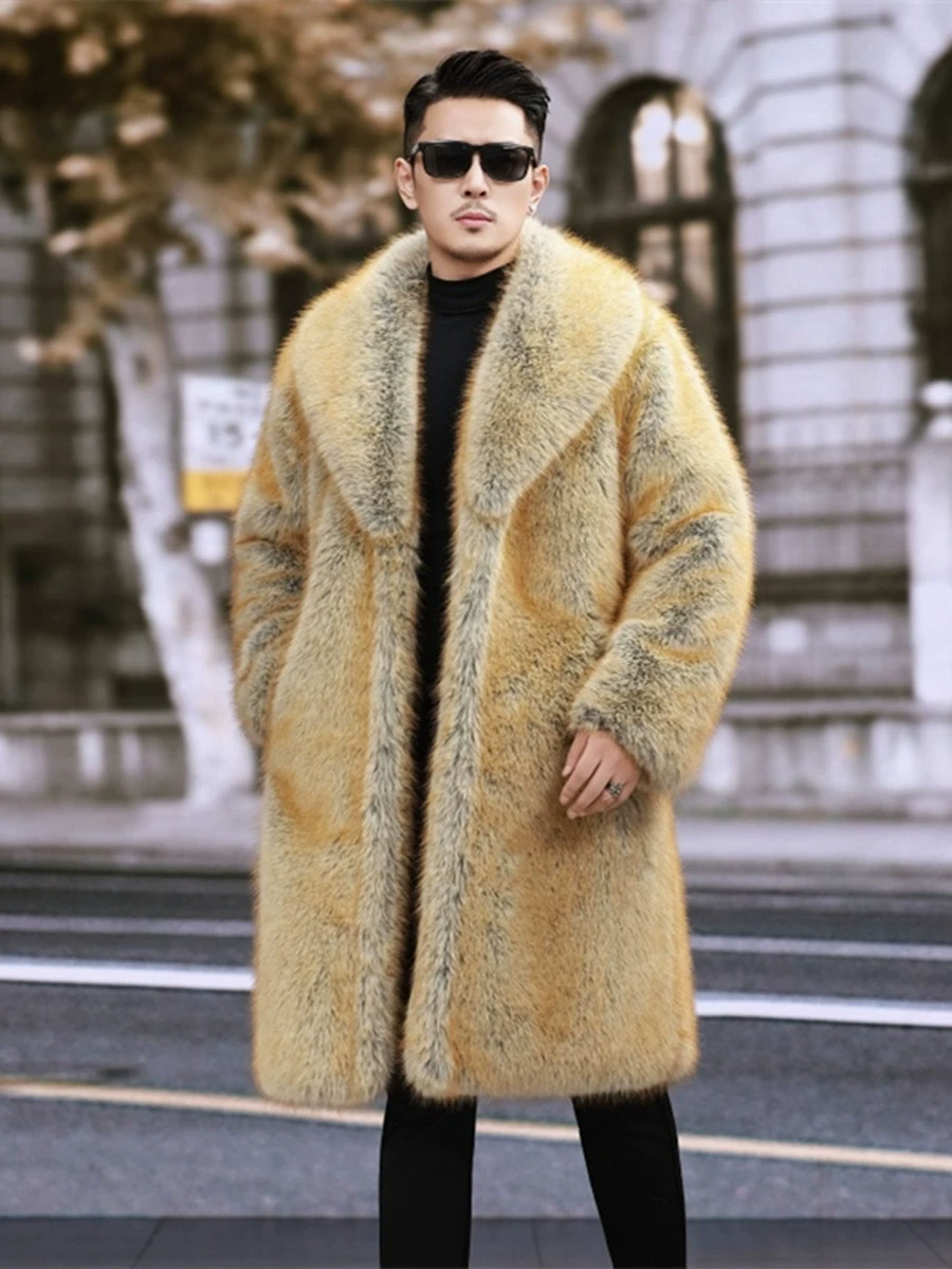 Зимнее длинное пальто, модное пальто