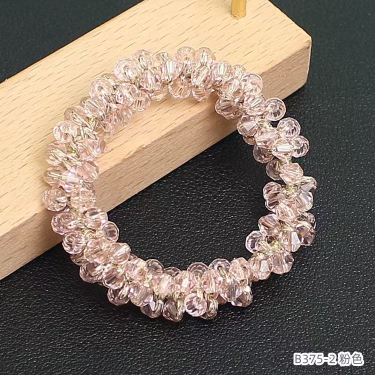 26#크리스탈 팔찌 핑크